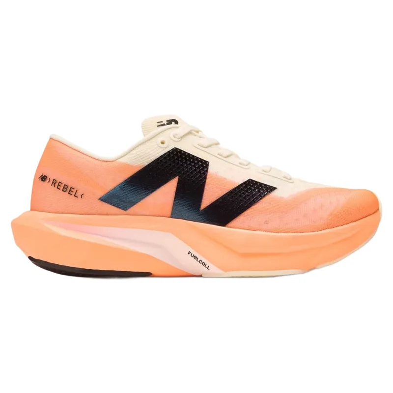 New Balance FuelCell Rebel V4 Women's Running Shoes - Hot Mango/Angora
