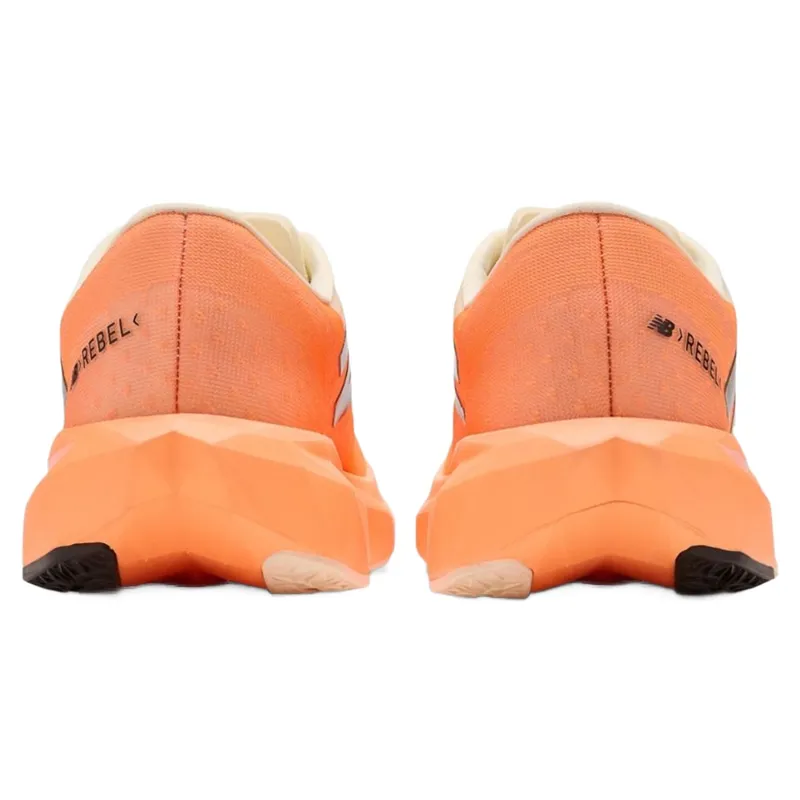 New Balance FuelCell Rebel V4 Women's Running Shoes - Hot Mango/Angora-3