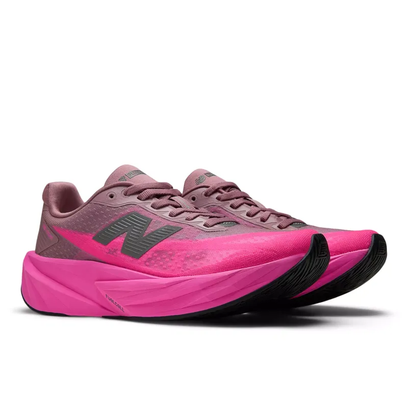 New Balance FuelCell Rebel V5 Running Shoes - Pink Heat-2