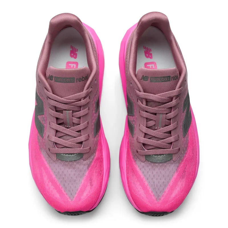 New Balance FuelCell Rebel V5 Running Shoes - Pink Heat-3