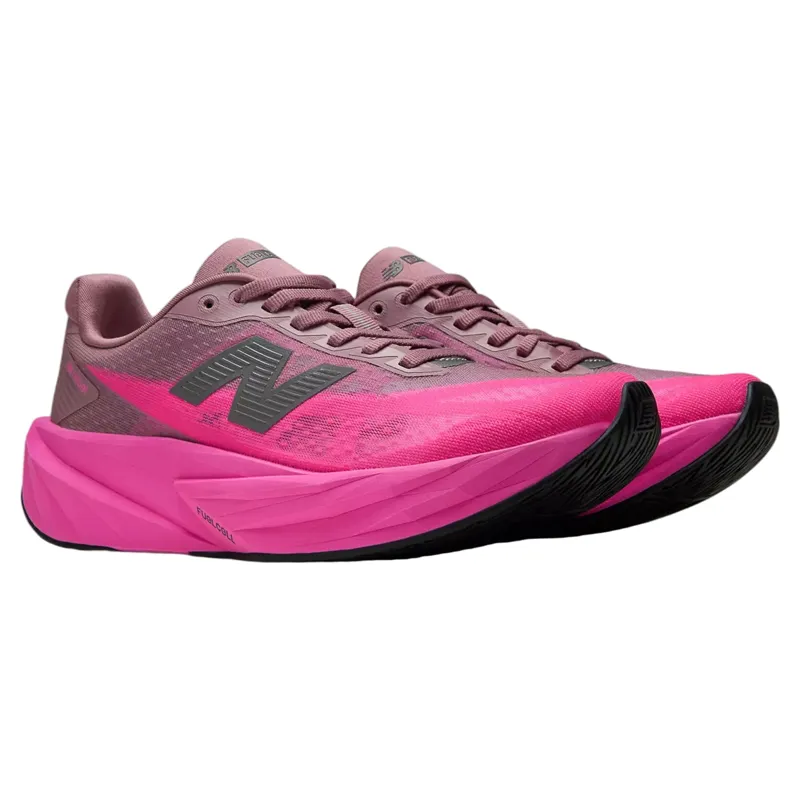 New Balance FuelCell Rebel V5 Running Shoes - Pink Heat-2