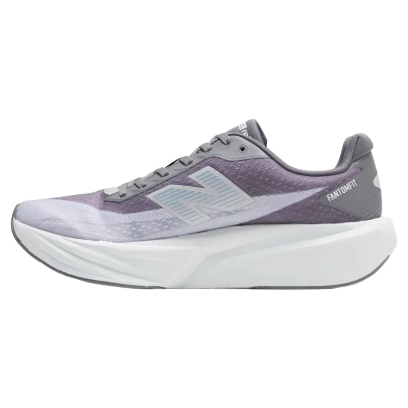 New Balance FuelCell Rebel V5 Men's Running Shoes - Magnet/Light Zinc Blue-1