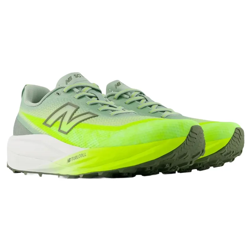 New Balance FuelCell SuperComp Trail v2 Men's Running Shoes - Green-2