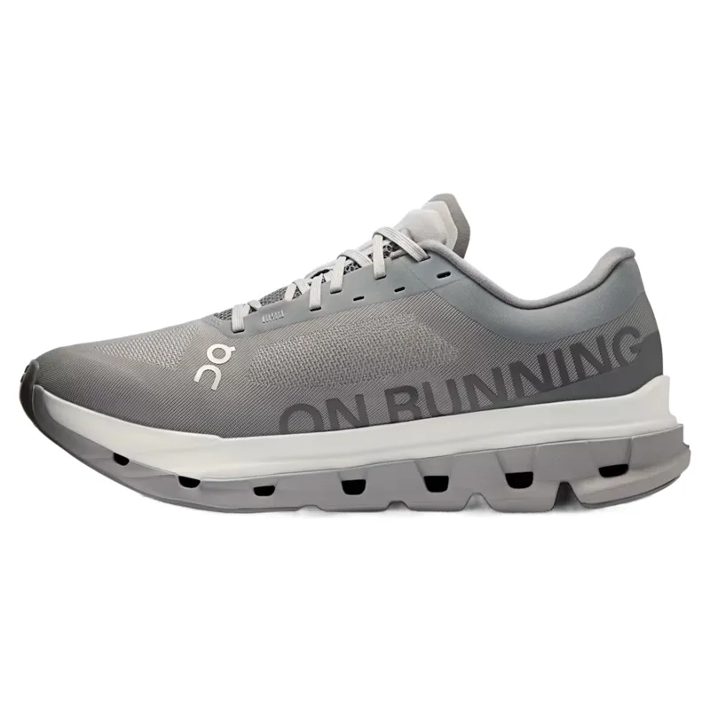On Running Cloudflow 5 Men's Running Shoes - Alloy/Rock-1