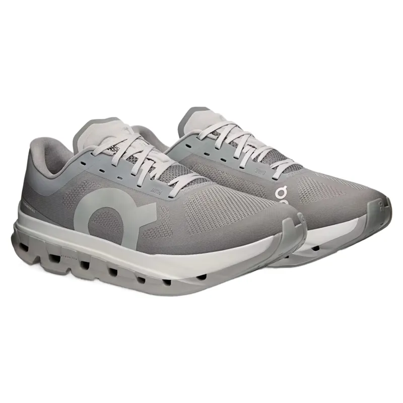 On Running Cloudflow 5 Men's Running Shoes - Alloy/Rock-2