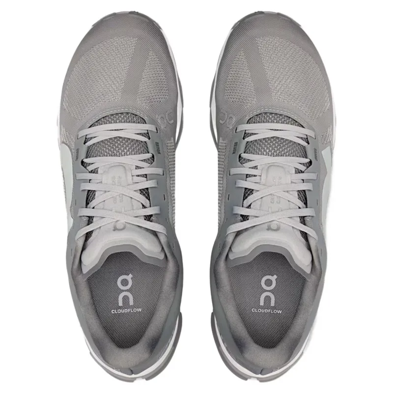 On Running Cloudflow 5 Men's Running Shoes - Alloy/Rock-3