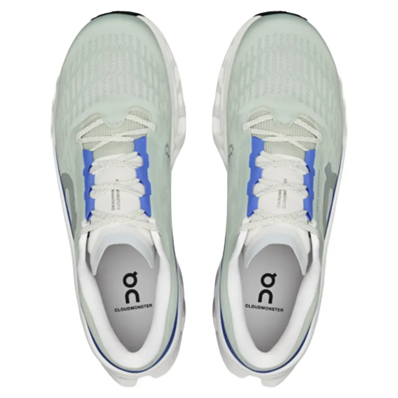 On Running Cloudmonster 3 Men's Running Shoes - Iceberg/Ivory-4