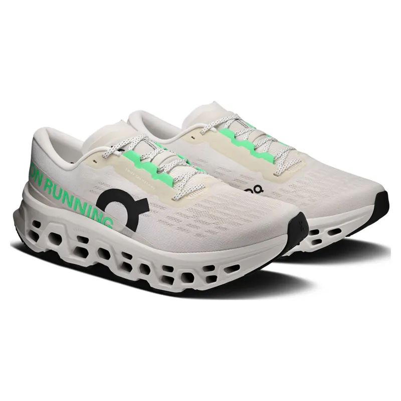 On Running Cloudmonster 3 Men's Running Shoes - Ivory / Ivory-5