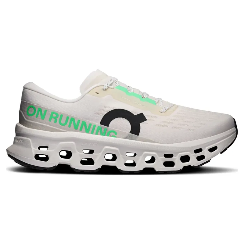 On Running Cloudmonster 3 Men's Running Shoes - Ivory / Ivory