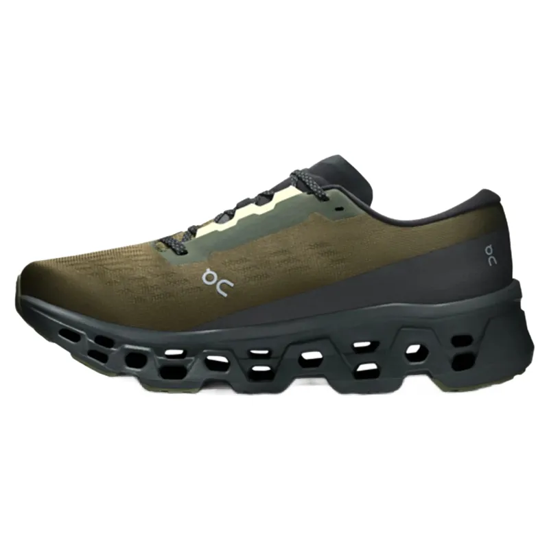 On Running Cloudmonster 3 Men's Running Shoes - Olive/Eclipse-1