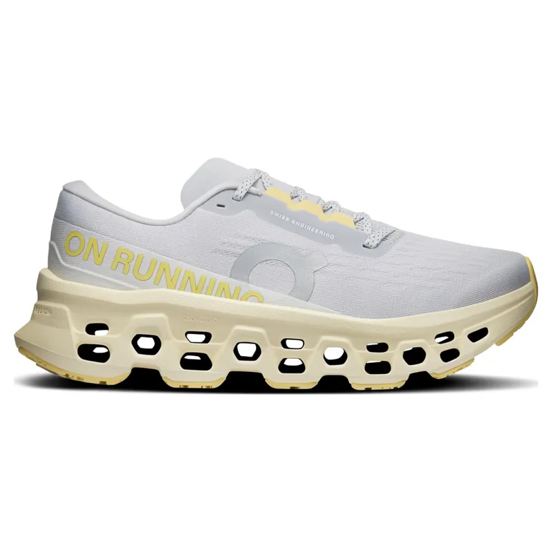 On Running Cloudmonster 3 Women's Running Shoes - Glacier / Pollen