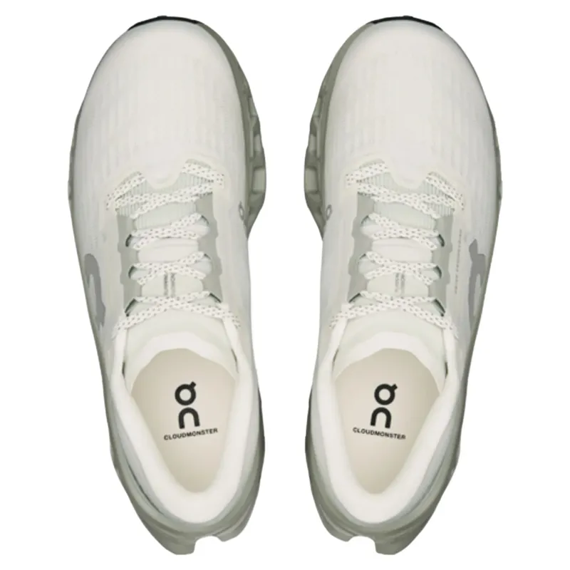 On Running Cloudmonster 3 Women's Running Shoes - Ivory/Tin-4