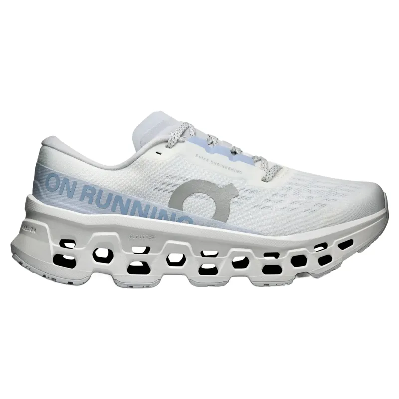 On Running Cloudmonster 3 Women's Running Shoes - White/Frost