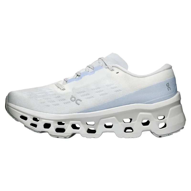 On Running Cloudmonster 3 Women's Running Shoes - White/Frost-1