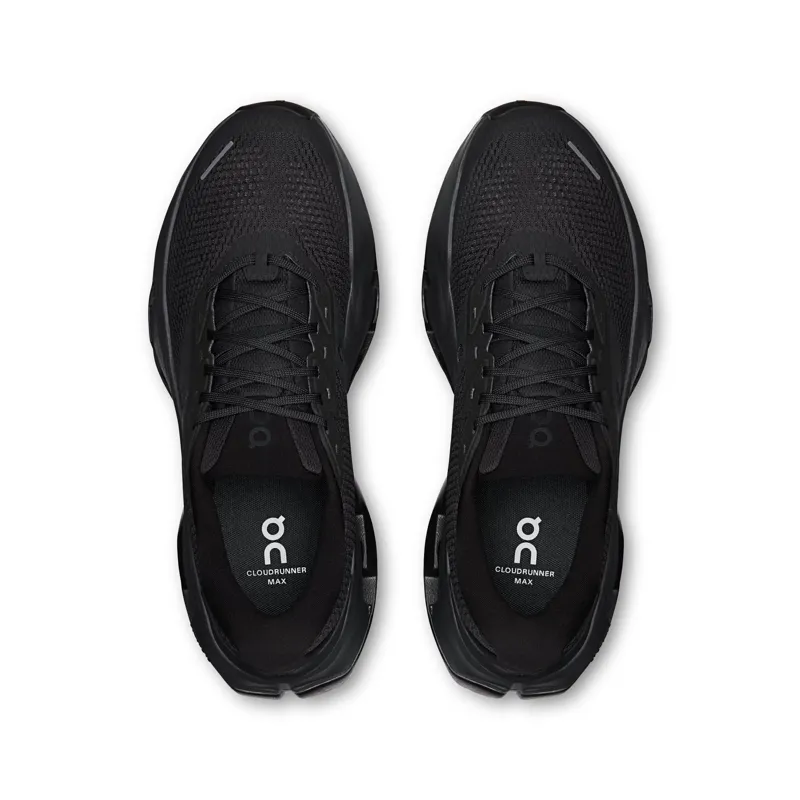 On Running Cloudrunner 3 Max Men's Running Shoes - Black/Black -1