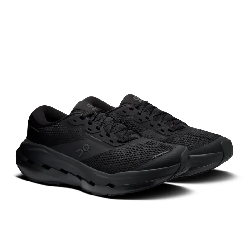 On Running Cloudrunner 3 Max Men's Running Shoes - Black/Black -5