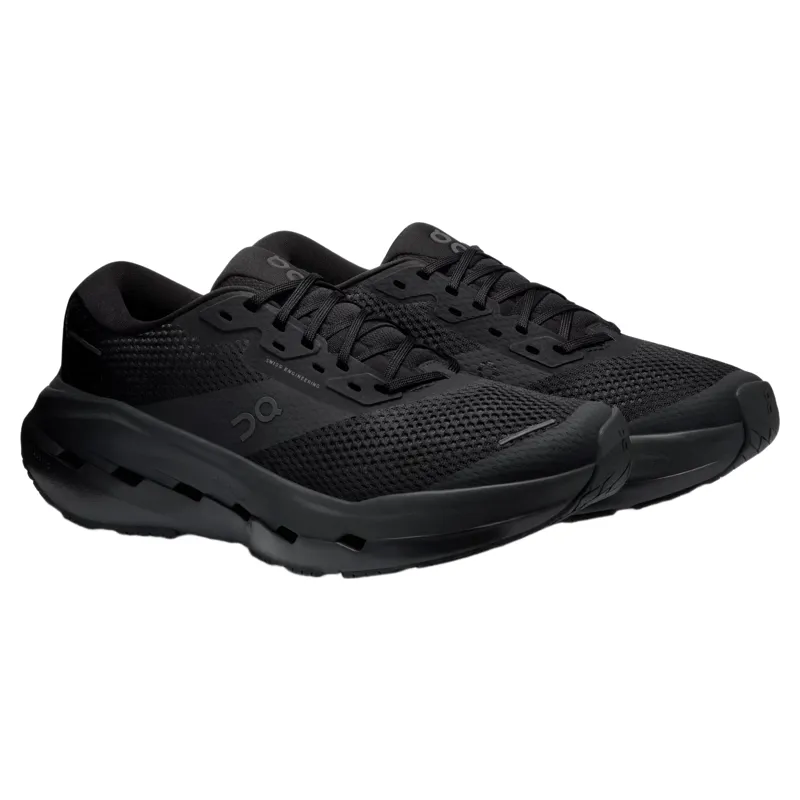 On Running Cloudrunner 3 Max Men's Running Shoes - Black/Black -5