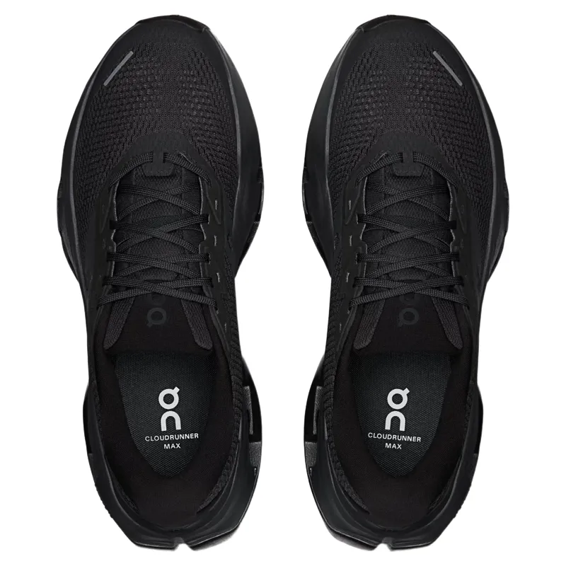 On Running Cloudrunner 3 Max Men's Running Shoes - Black/Black -1