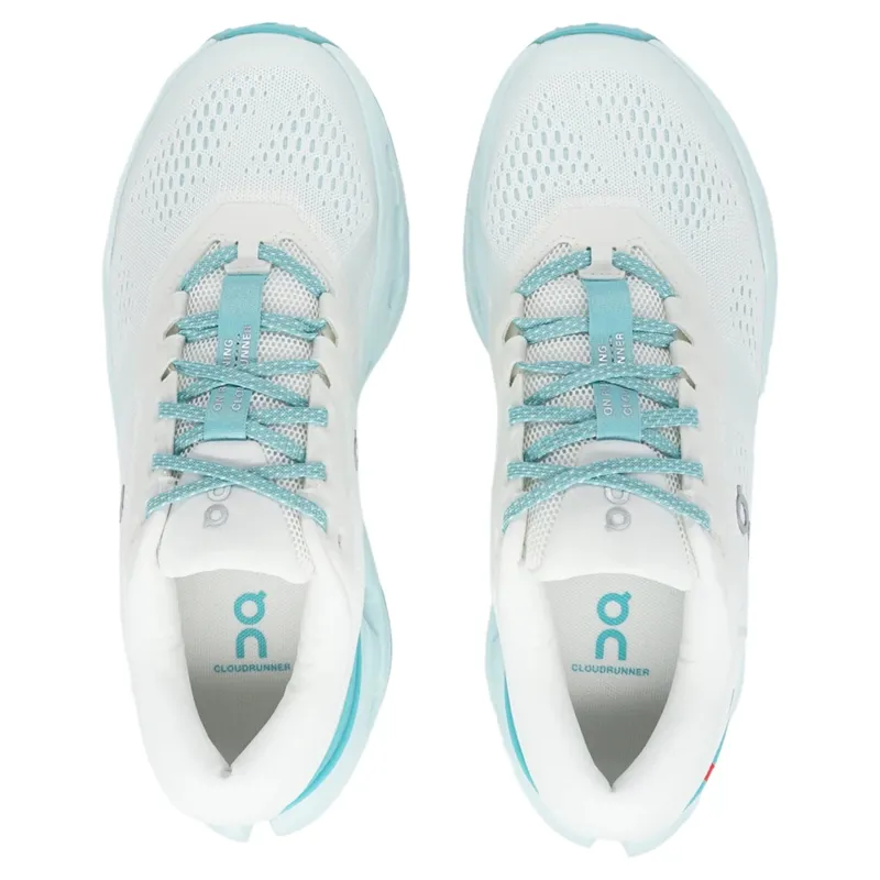 On Running Cloudrunner 3 Women's Running Shoes in Ivory/Aquamarine-3