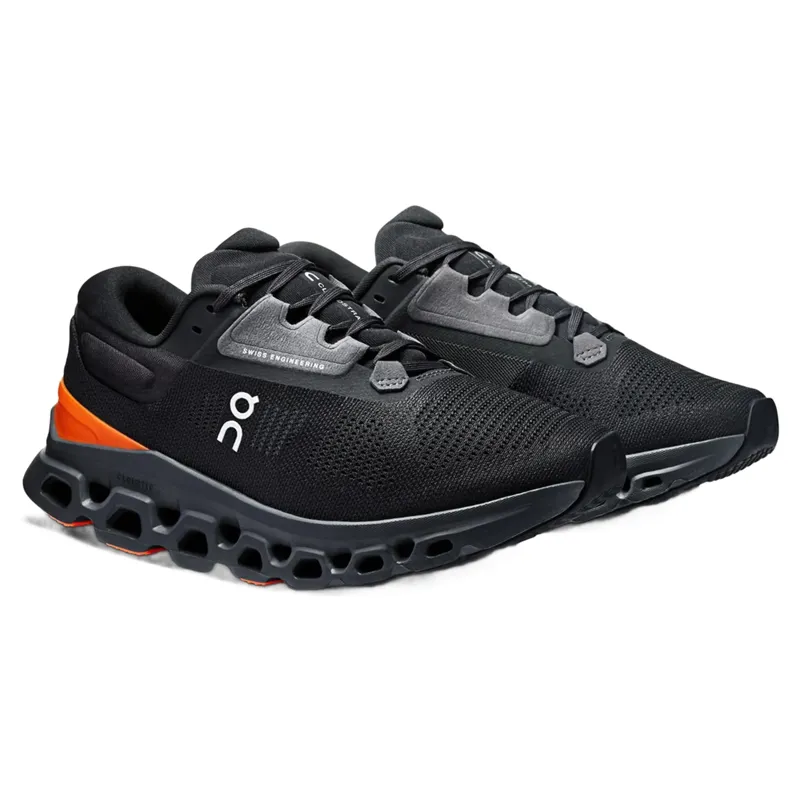 On Running Cloudstratus 3 Women's Running Shoes - Eclipse/Flame-2