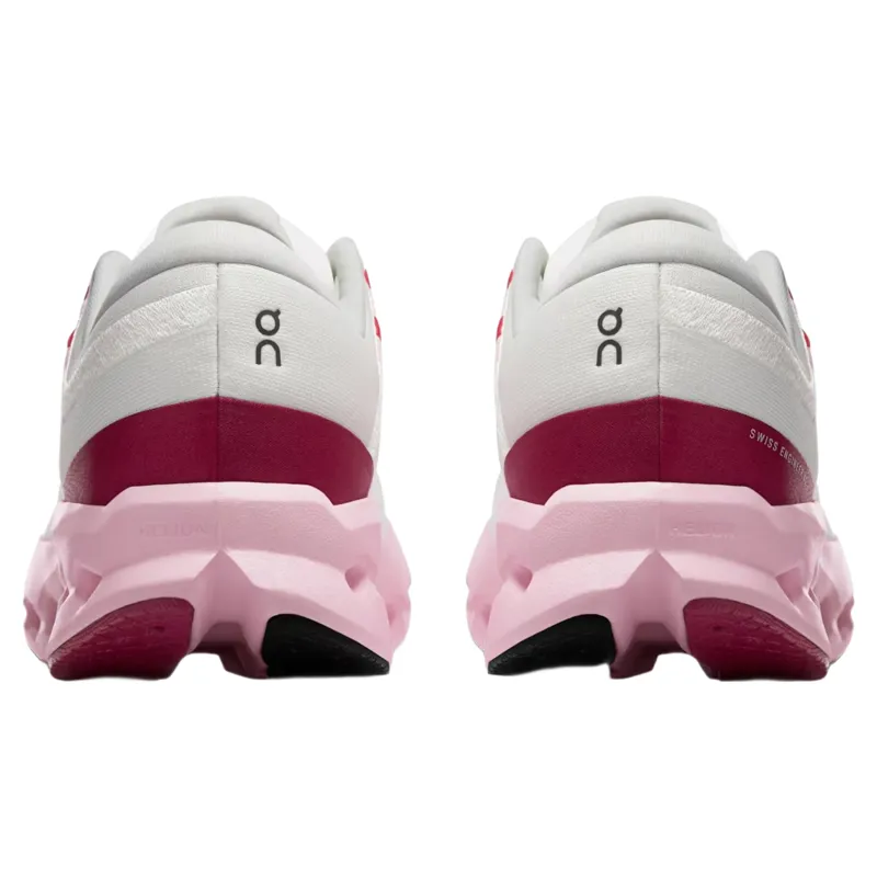 On Running Cloudsurfer 2 Women's Running Shoes in Ivory/Peony-3