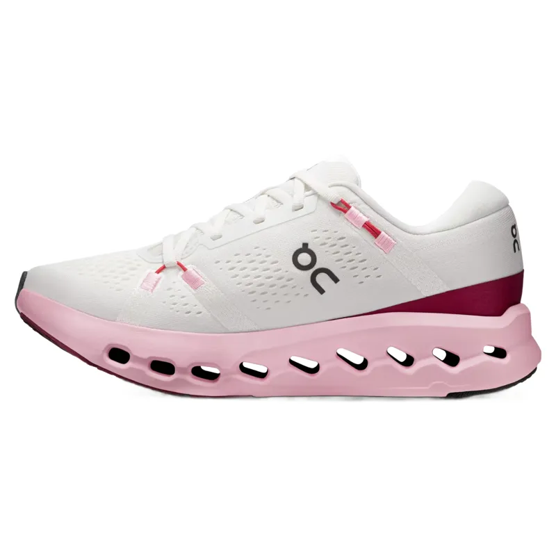 On Running Cloudsurfer 2 Women's Running Shoes - Ivory/Peony-1