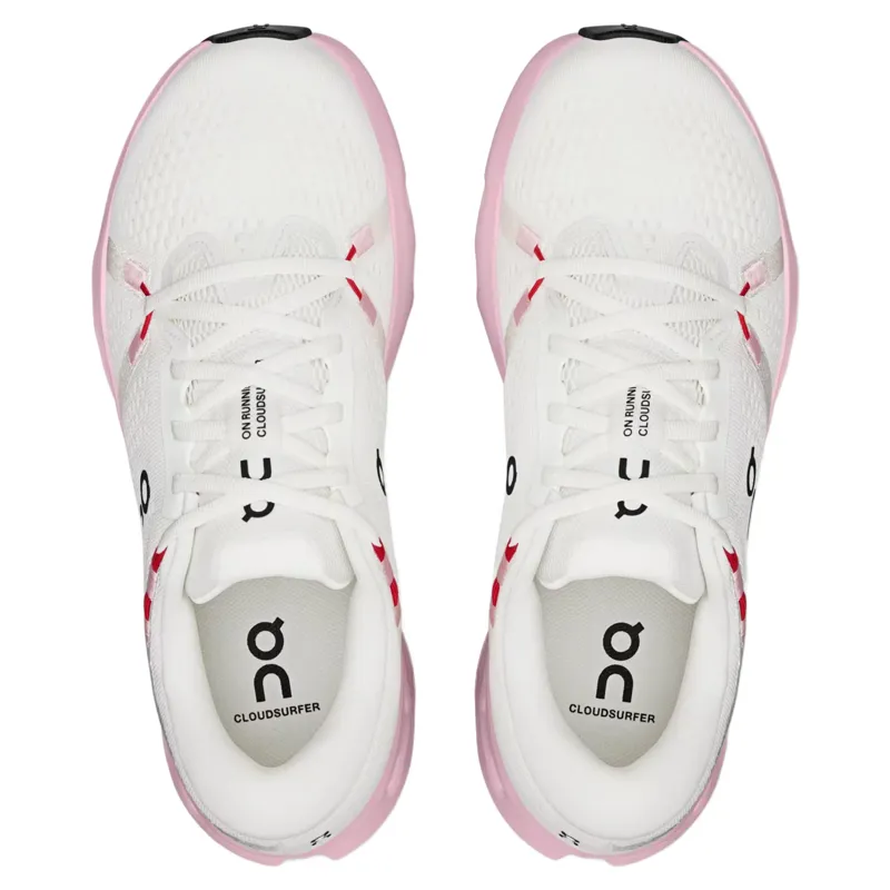 On Running Cloudsurfer 2 Women's Running Shoes - Ivory/Peony-4