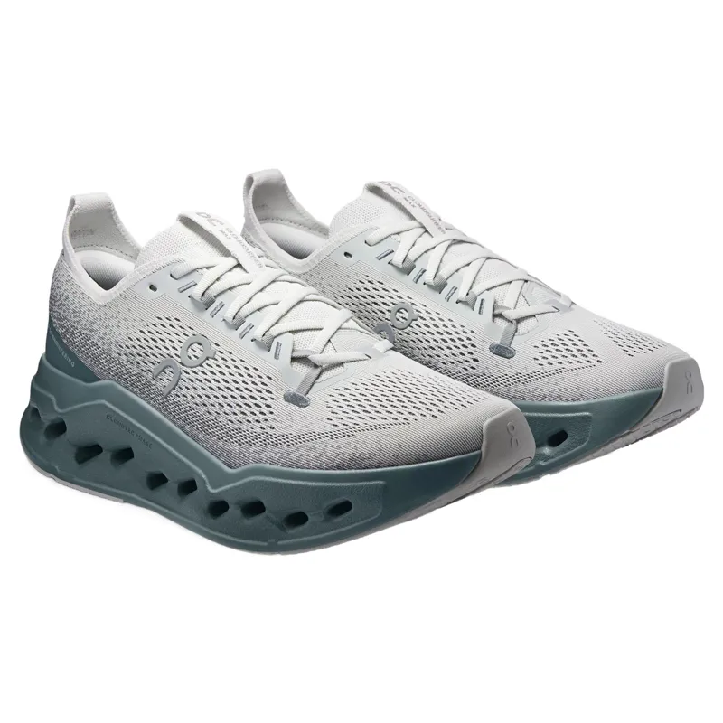 On Running Cloudsurfer Max Men's Running Shoes - Iceberg/Olive-2