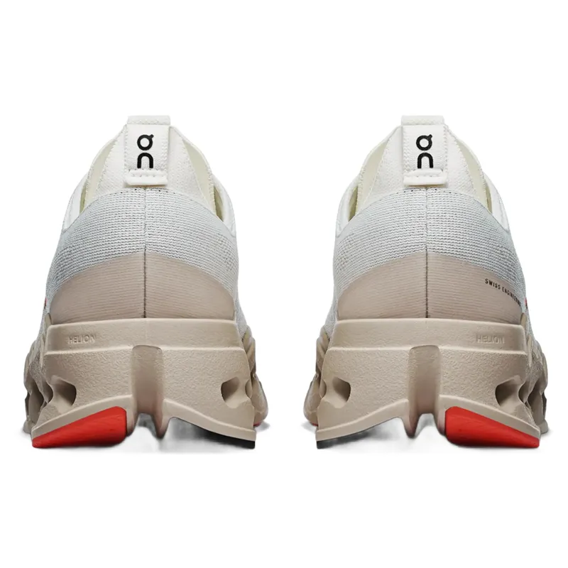 On Running Cloudsurfer Max Women's Running Shoes - Ivory/Salmon-4