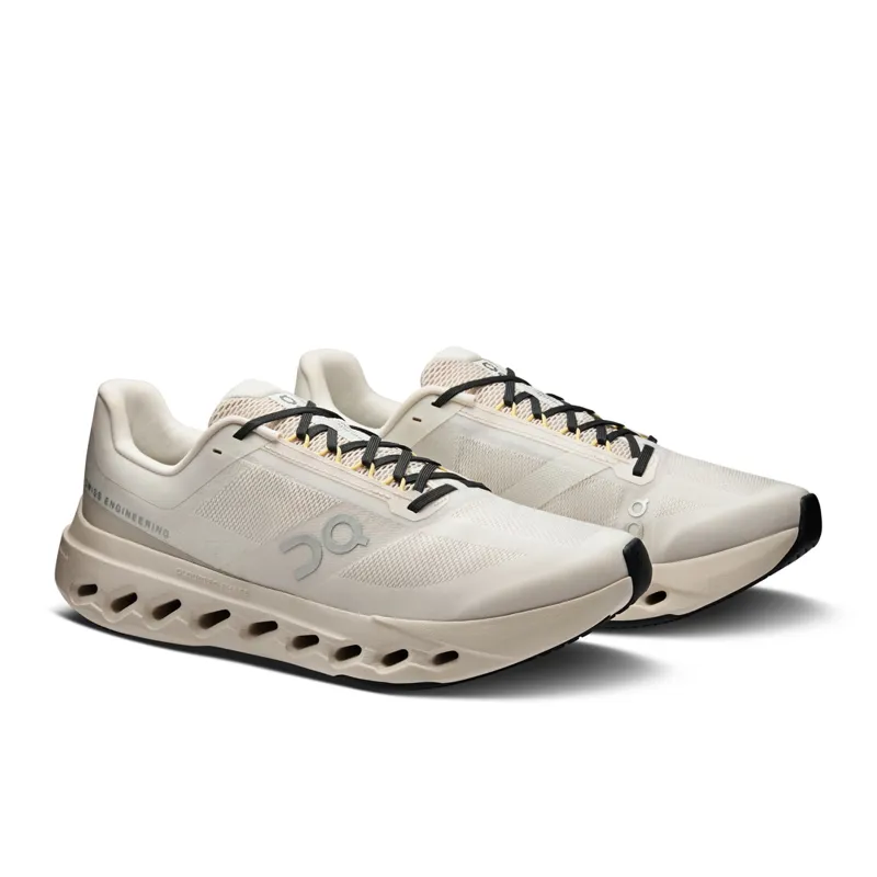 On Running Cloudsurfer Next Men's Running Shoes - Ivory/Silver-2