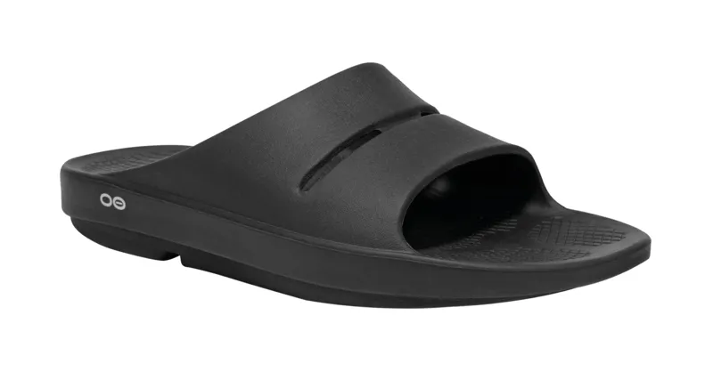 Oofos OOahh Slide Sandals - Black