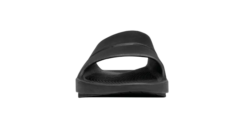 Oofos OOahh Slide Sandals - Black-5