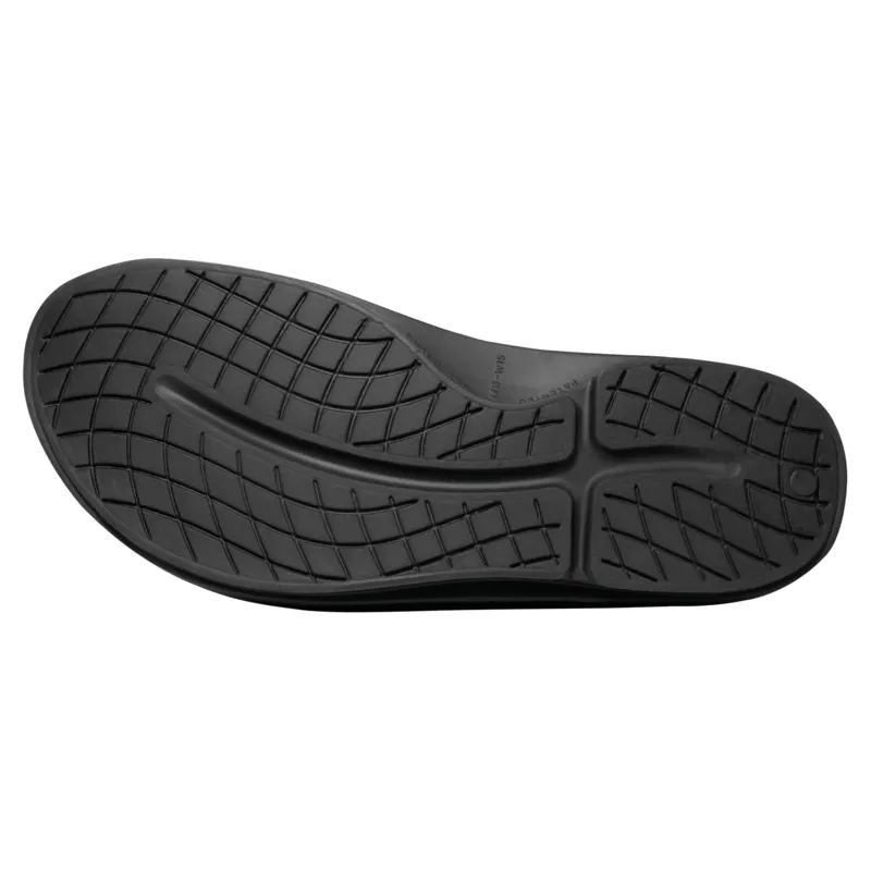 Oofos OOahh Slide Sandals - Black-4