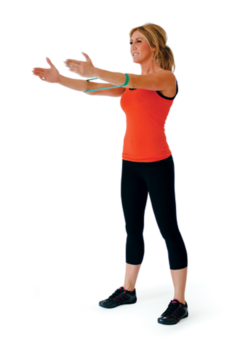 Physioworx Medium Tone Loop Resistance Band - Green-1