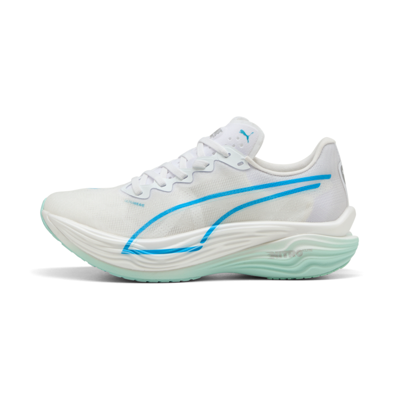Puma Deviate NITRO Elite 3 Women's Running Shoes - White/Speed Blue
