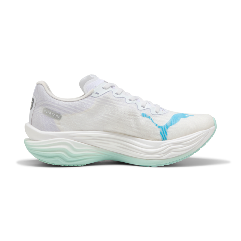 Puma Deviate NITRO Elite 3 Women's Running Shoes - White/Speed Blue-1