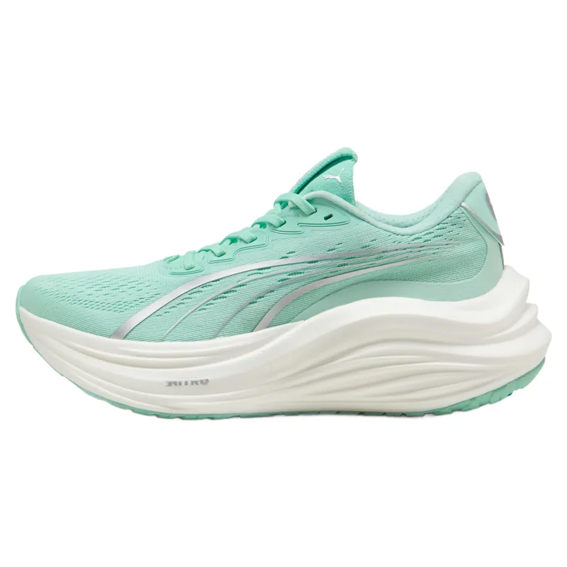 Puma MagMax NITRO Women's Running Shoes - Mint Melt/Speed Blue