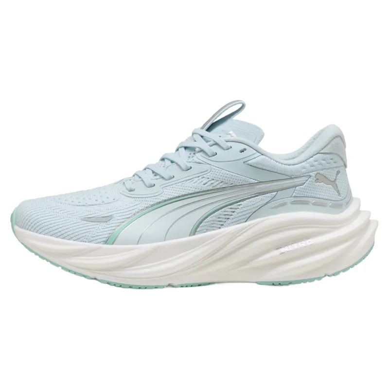 Puma Magnify NITRO 3 Women's Running Shoes - Sea Glass/Mint Melt