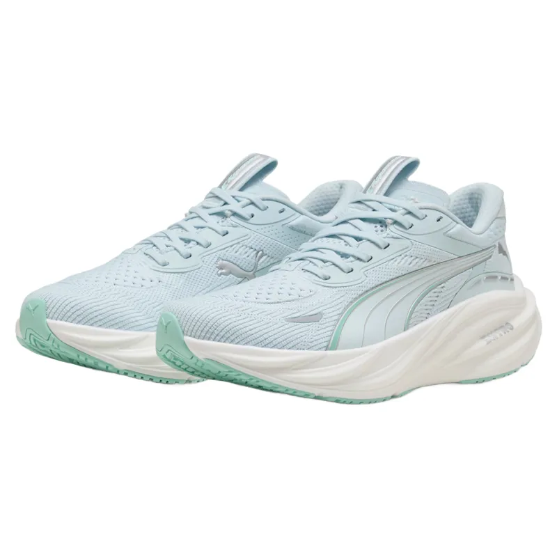 Puma Magnify NITRO 3 Women's Running Shoes - Sea Glass/Mint Melt-2