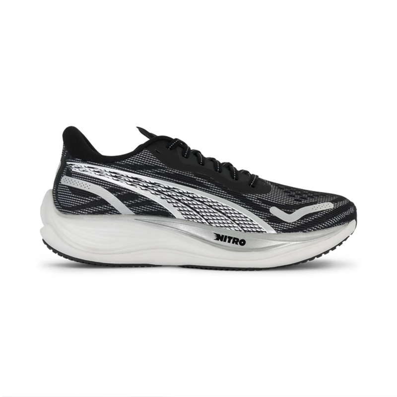 Puma Velocity NITRO 3 Men's Running Shoes - Black/White/Silver