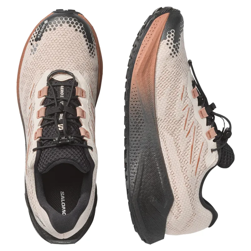 Salomon Aero Blaze 4 GRVL GTX Men's Running Shoes - Vanilla Ice/Black-4