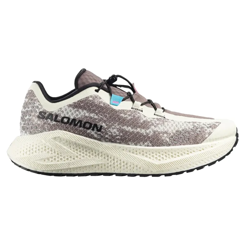 Salomon Aero Glide 4 GRVL Men's Running Shoes - Vanilla Ice/Black/Iron