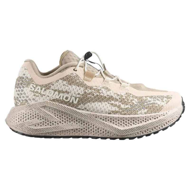 Salomon Aero Glide 4 GRVL Women's Running Shoe - Tapioca/Desert Tan