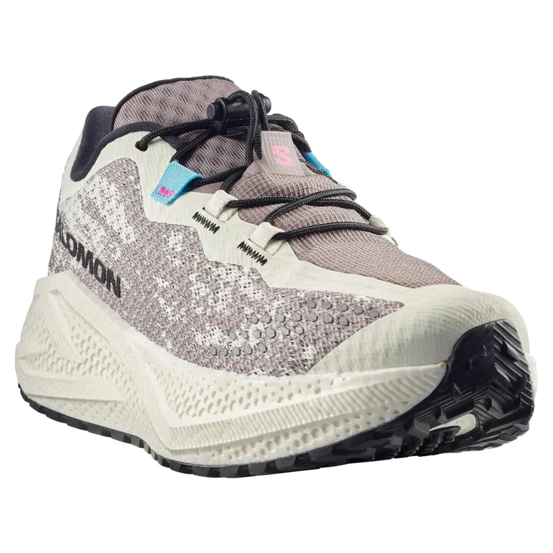 Salomon Aero Glide 4 GRVL Women's Running Shoes - Vanilla/Black/Iron-2