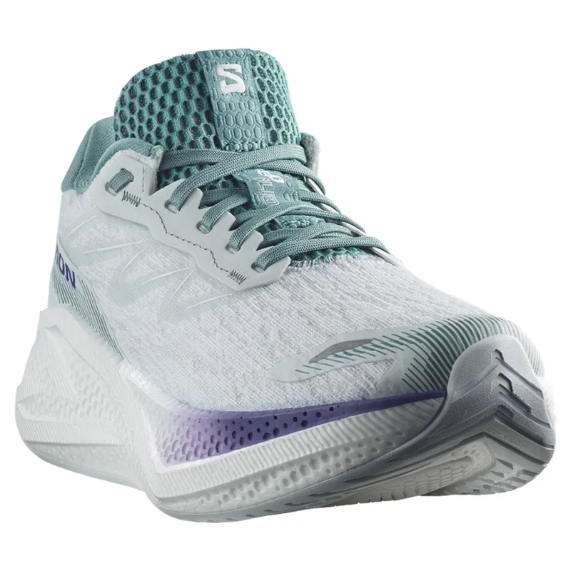Salomon Aero Glide 4 Women's Running Shoe -  Ancient Water / White -2