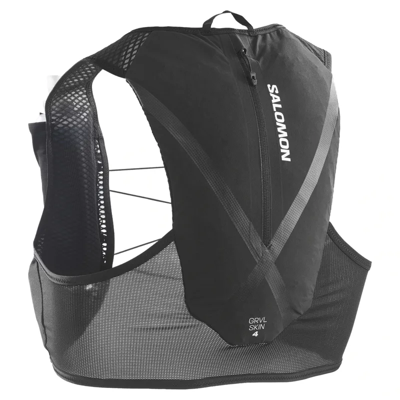 Salomon Gravel Skin 4 Unisex Running Vest - Black-1