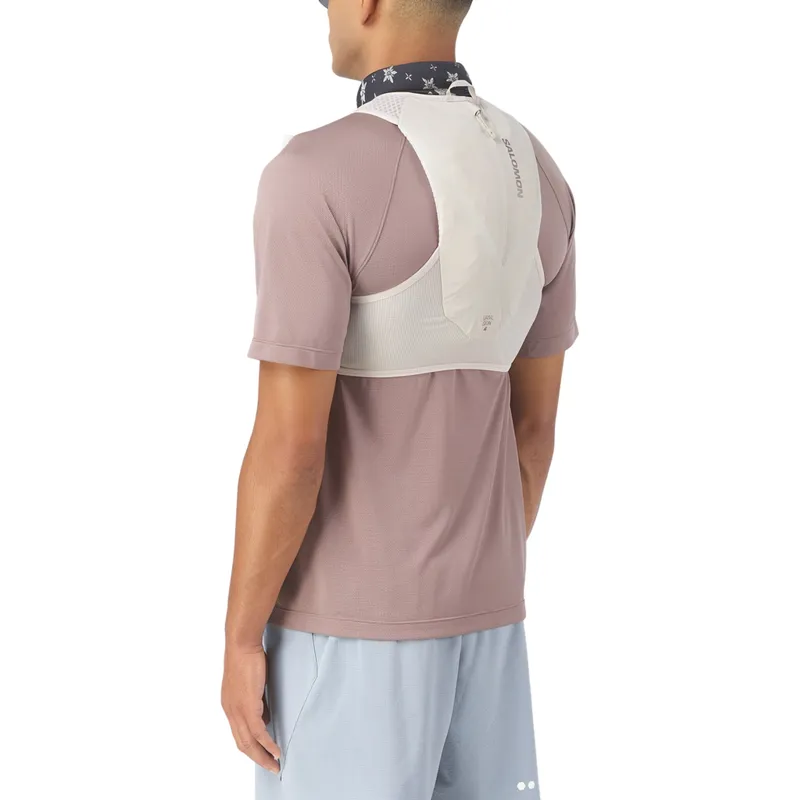 Salomon Gravel Skin 4 Unisex Running Vest - Silver Cloud/Iron-3