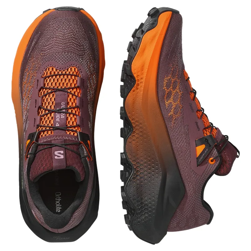 Salomon Ultra Glide 4 Women's Trail Running Shoe - Huckleberry-4
