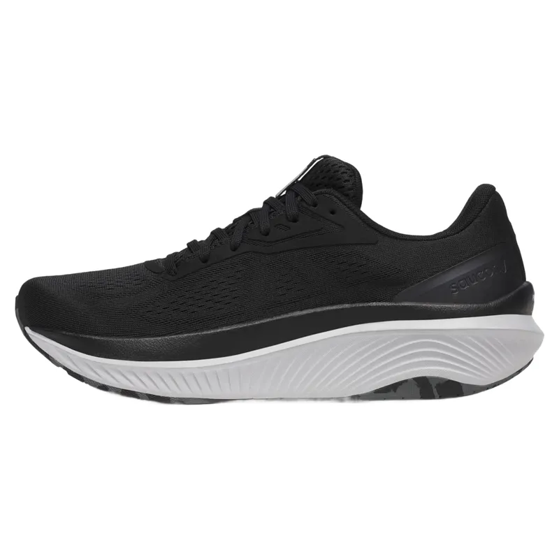 Saucony Echelon 10 Men's Running Shoes - Black/Silver-1