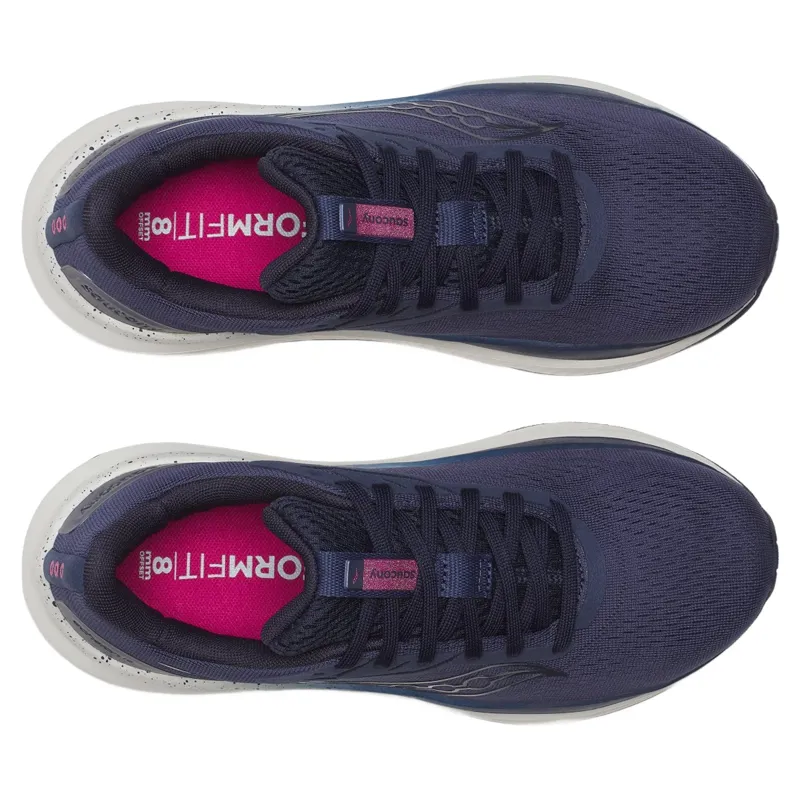 Saucony Echelon 10 Women's Running Shoes - Navy/Quartz-4